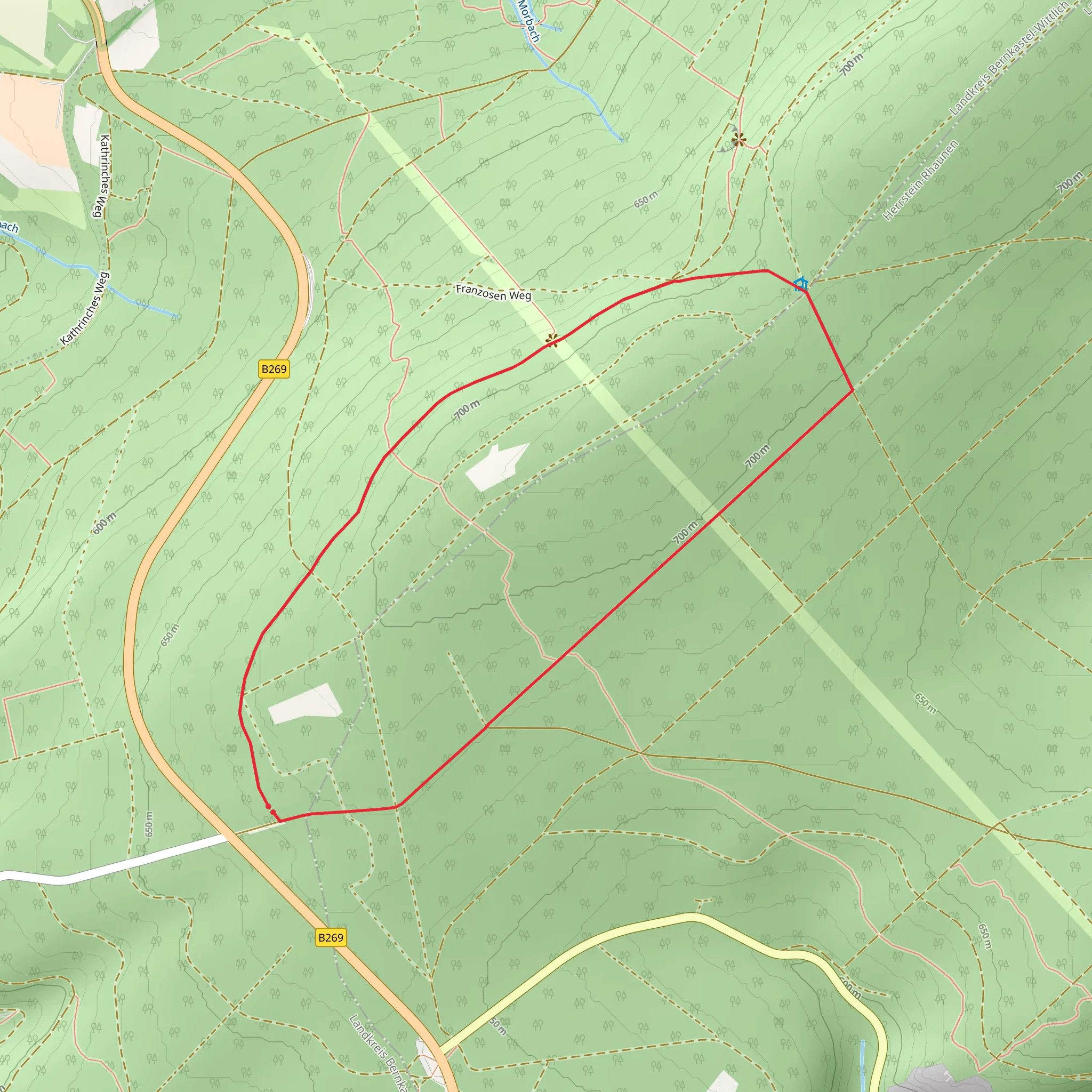 Usarkopf Loop mobile static map