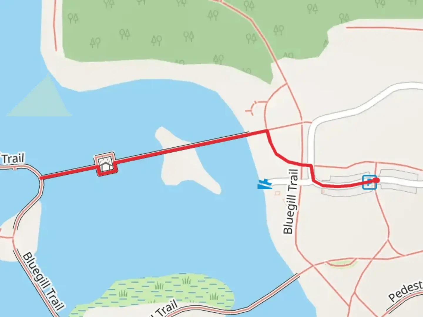 An image depicting the trail Wetland Garden Trail and its surrounding area.