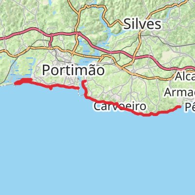 Algarve Coast Golden South-West 5-Day Moderate Tour (Hillwalk Tours) mobile static map
