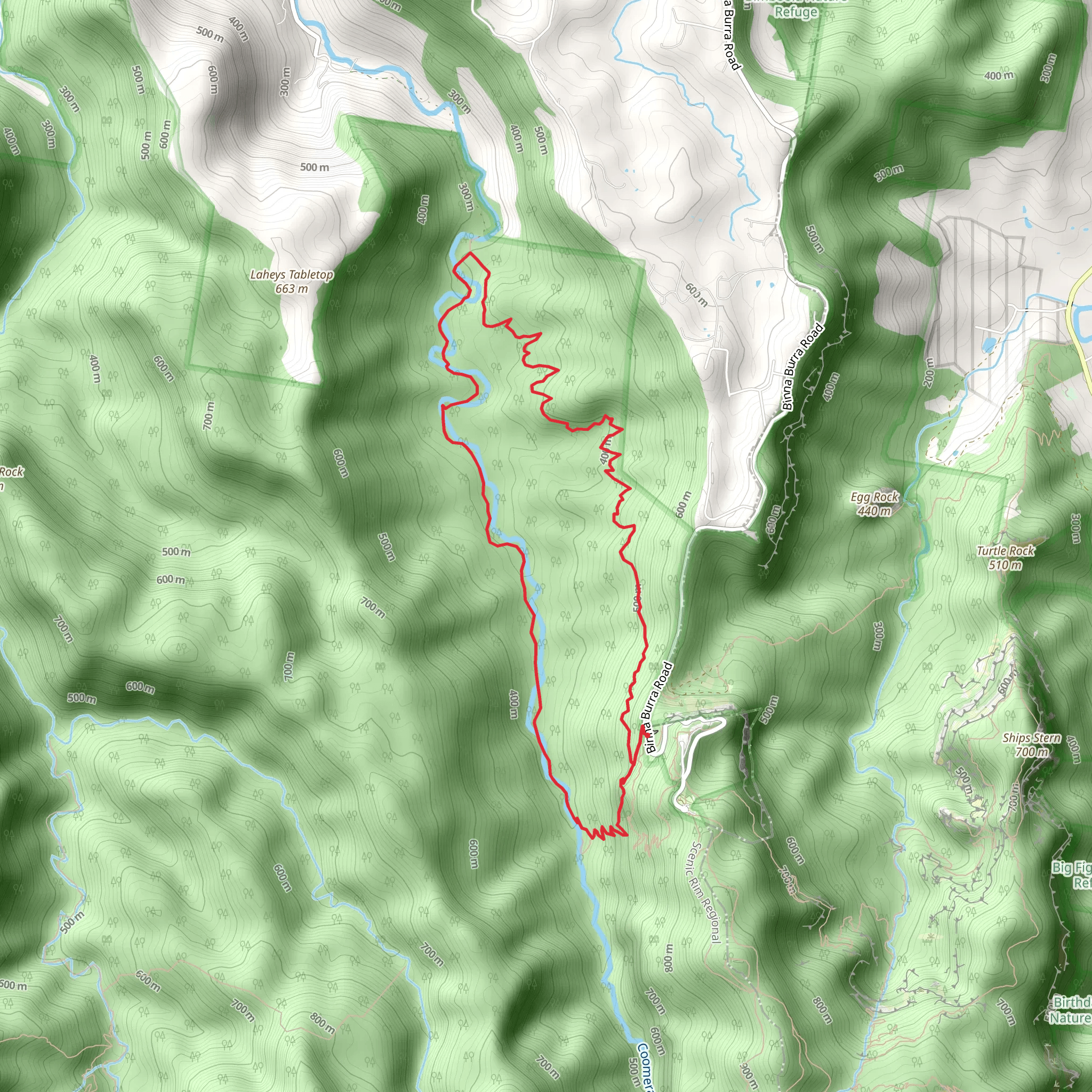 Illinbah Circuit Track mobile static map