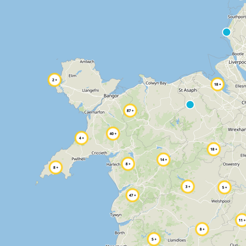 Llanberis Static Map