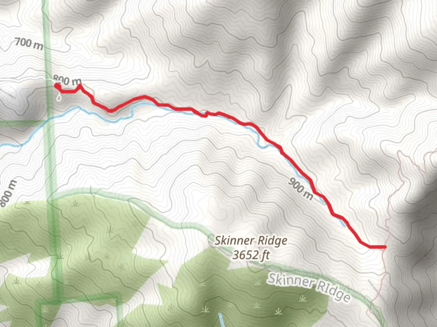 An image depicting the trail Turner Creek Trail and its surrounding area.