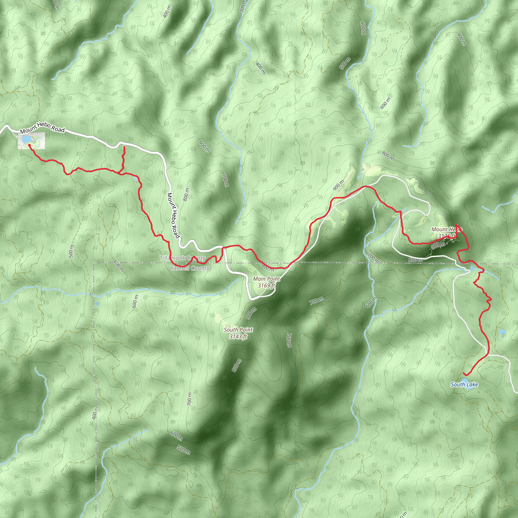 Pioneer Indian Trail mobile static map