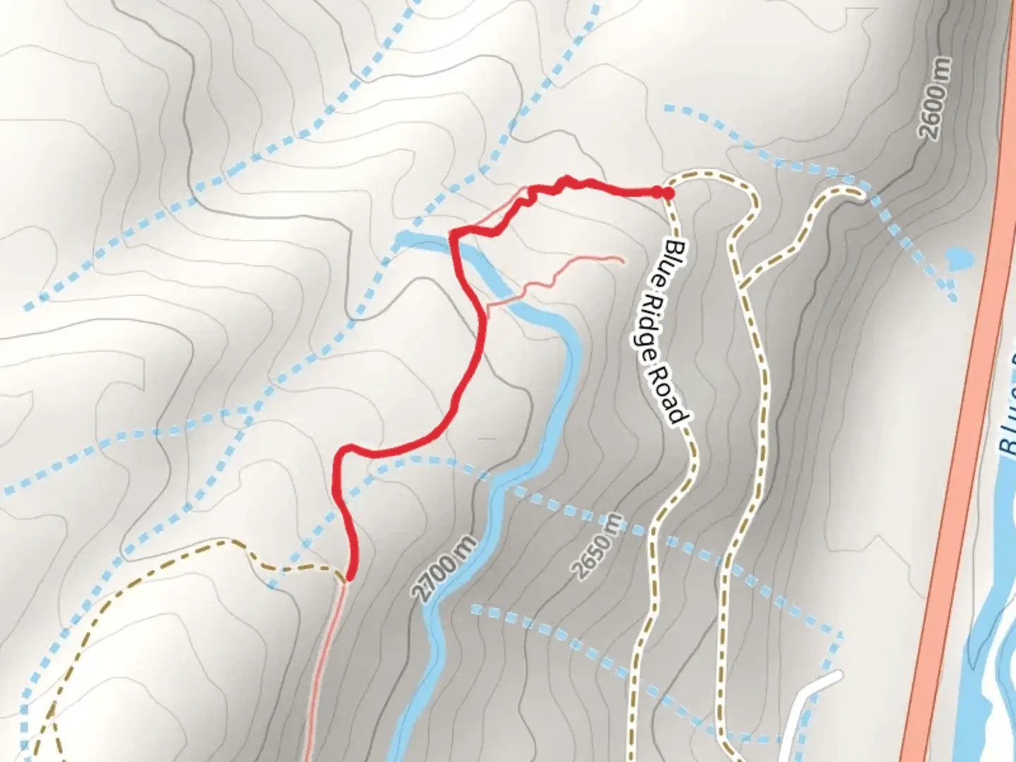 An image depicting the trail Not Rock Trail and its surrounding area.