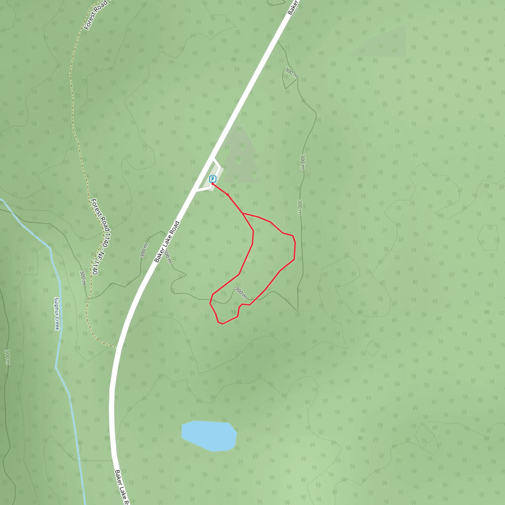 Shadow of the Sentinels Short Trail mobile static map