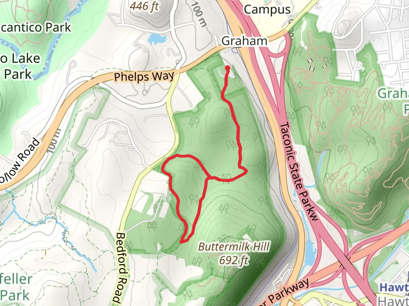 Country Lane and Lucy's Loop Trail