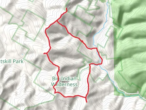 Haynes Mountain, Eagle Mountain and Big Indian Loop