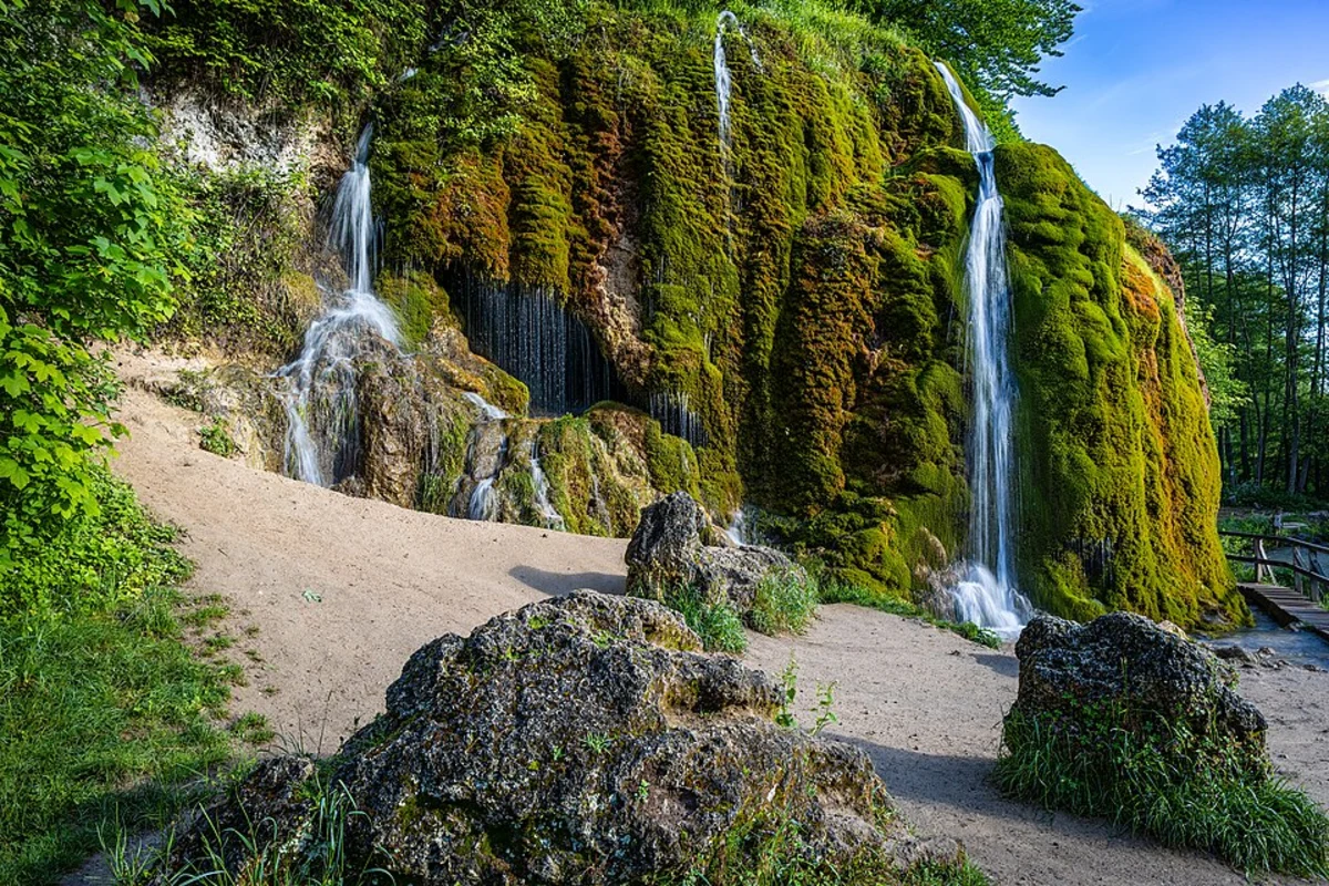 Wasserfall Dreimühlen and Ahbach Loop