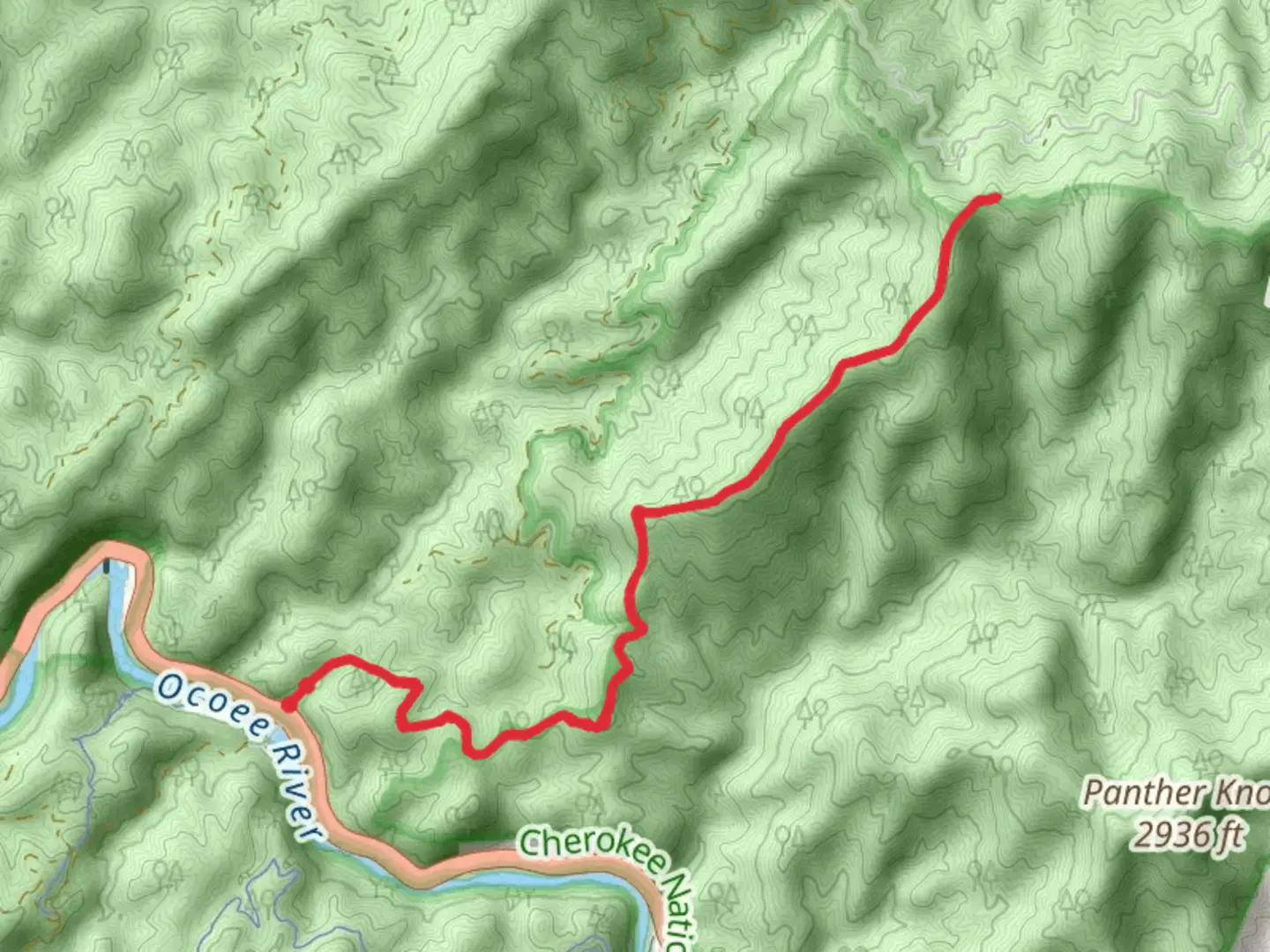 An image depicting the trail Benton MacKaye Trail and its surrounding area.