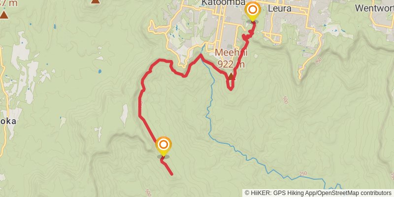 Federal Pass Track stage 2 Map