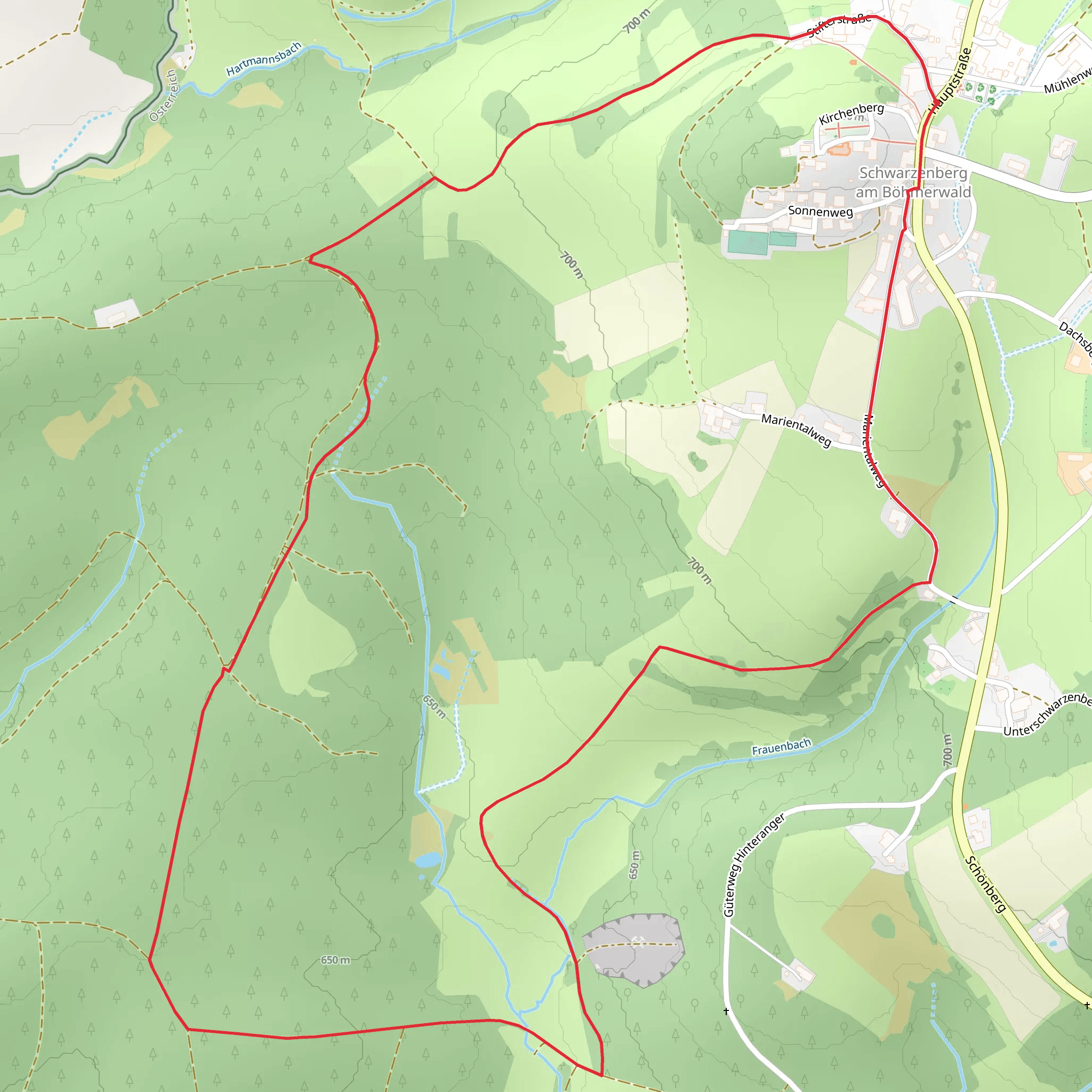 Marientalrunde mobile static map