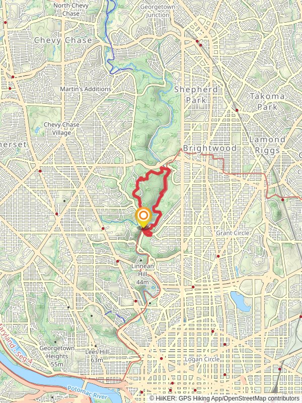 Western Ridge, Rapids Bridge and Valley Loop Trail