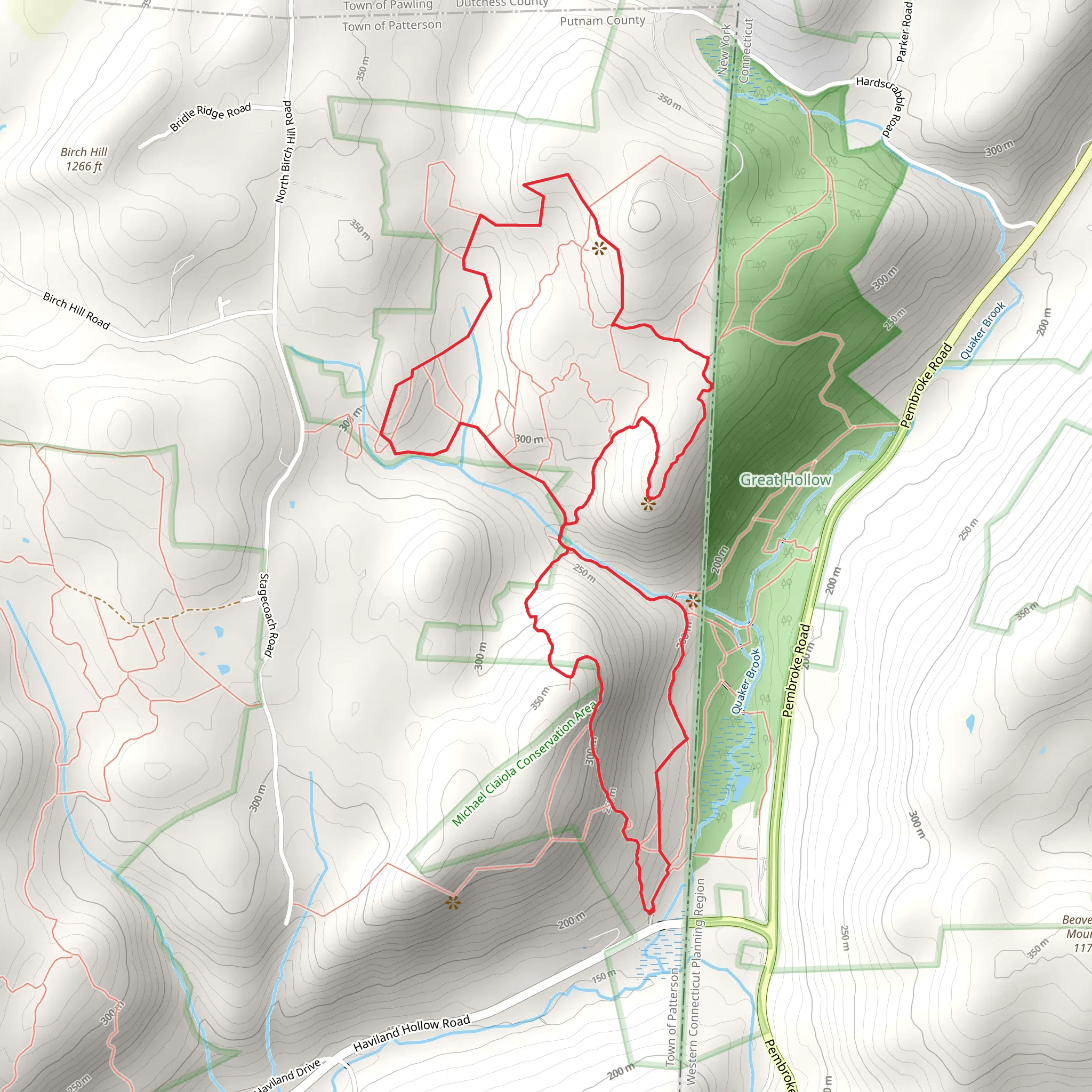 Michael Ciaiola Conservation Area Loop Trail mobile static map
