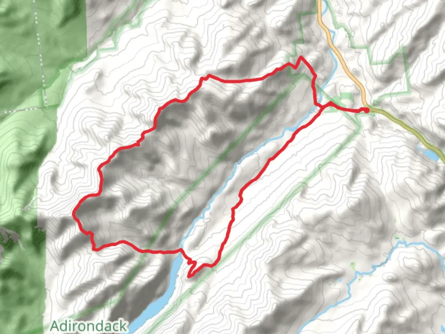 An image depicting the trail Armstrong Mountain - Pyramid Peak Loop and its surrounding area.