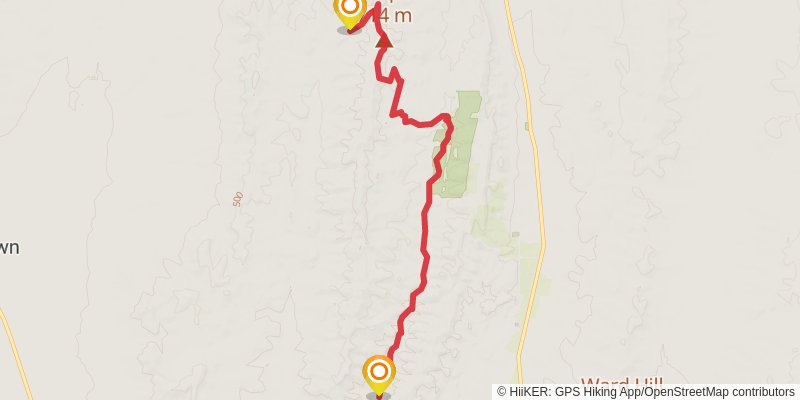 Heysen Trail stage 34 Map