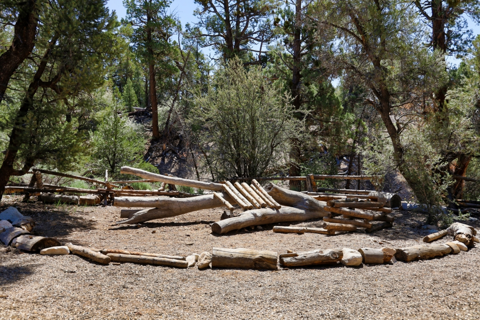An image depicting the trail Alpine Pedal Path Spur Trail and its surrounding area.
