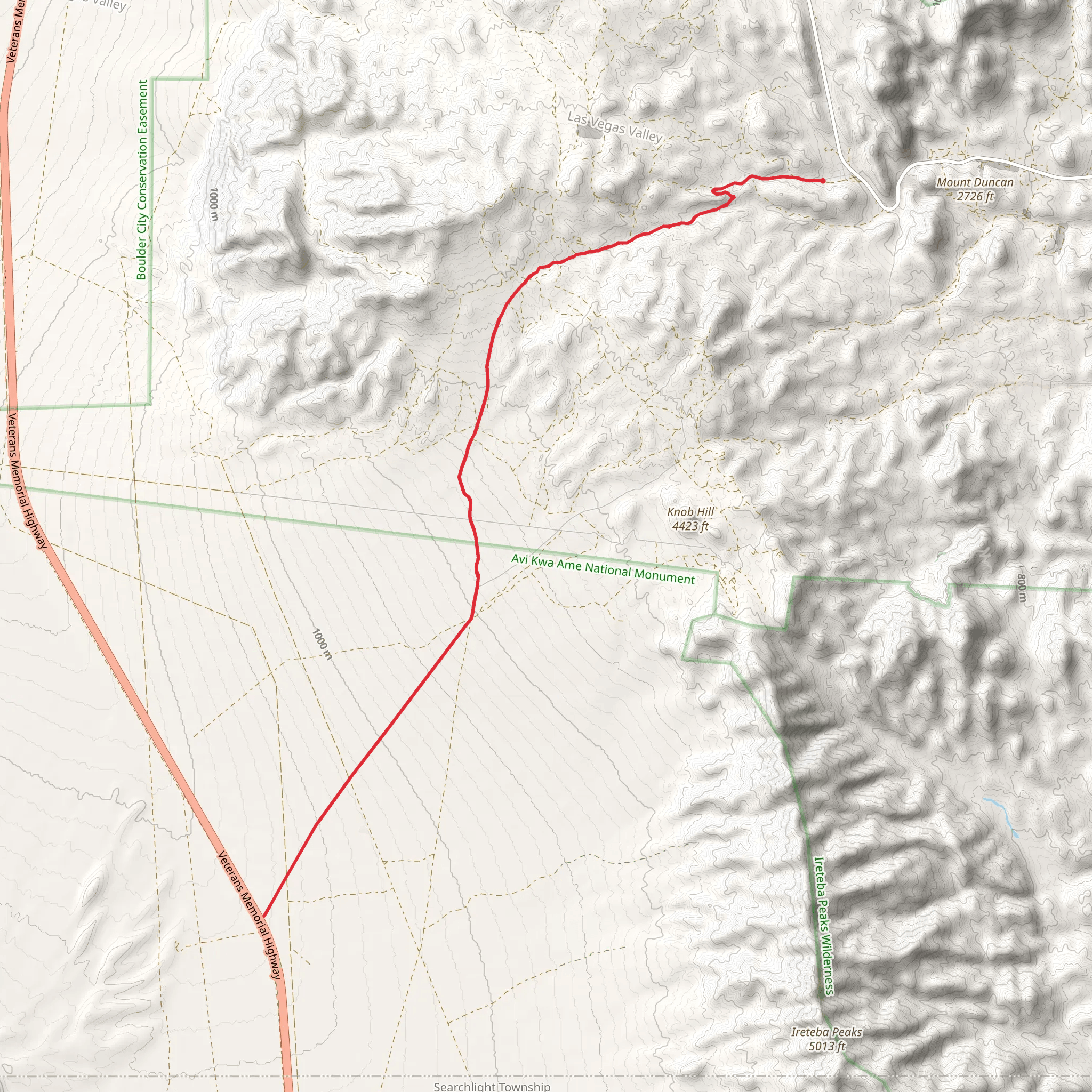 Nelson Cutoff Road mobile static map