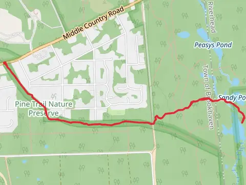 Grassy Pond Trail via Paumanok Path