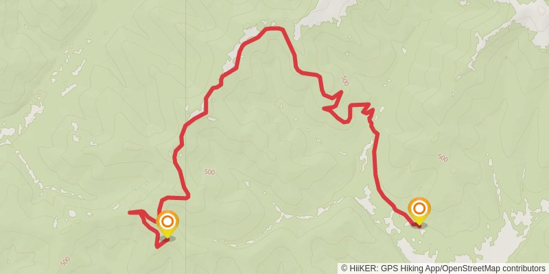 Compeau Trail stage 2 Map