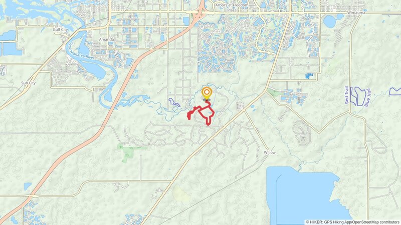 Youth Camping and Powerline Road Loop mobile static map
