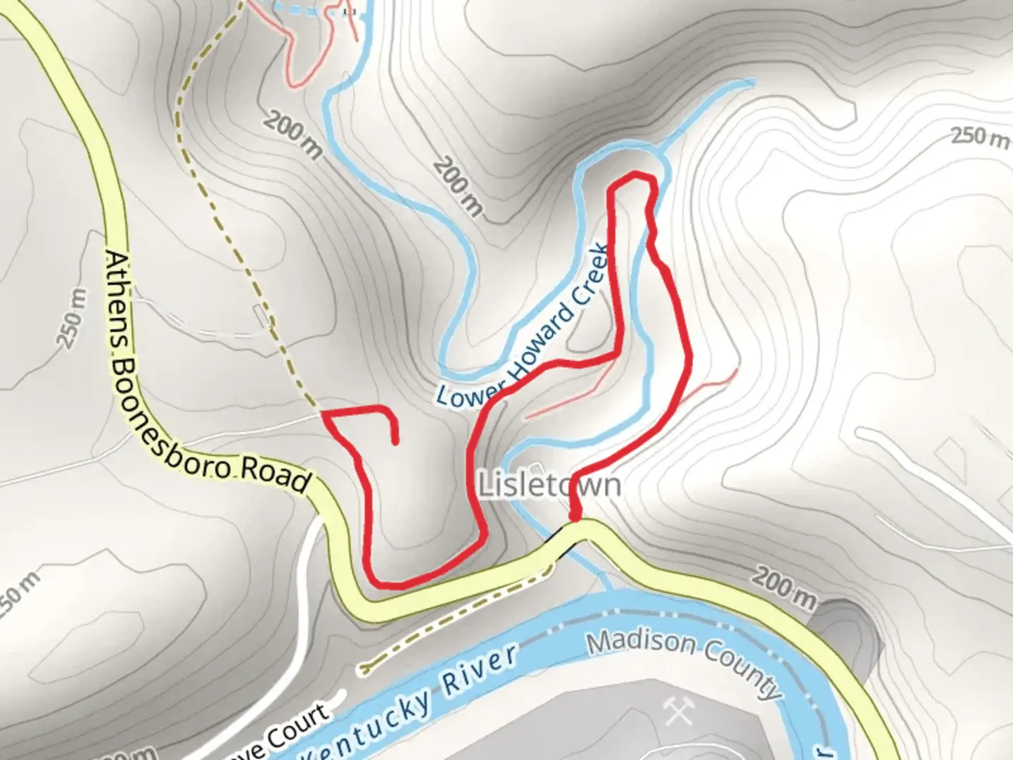 An image depicting the trail John Holder Trail and its surrounding area.