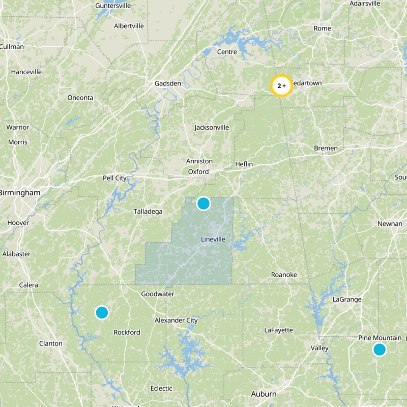 Clay County Static Map