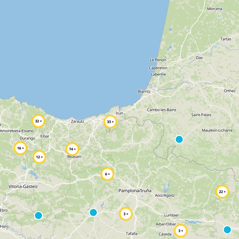 Bidasoa Beherea / Bajo Bidasoa Static Map
