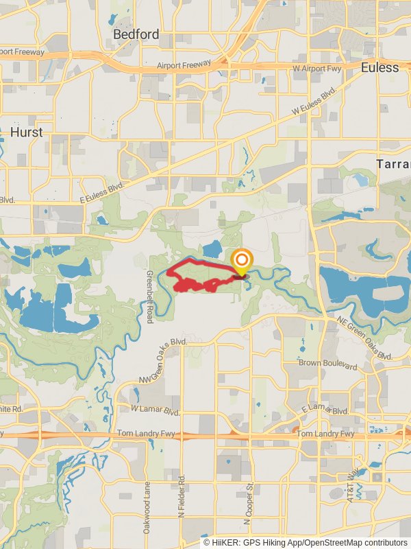 West Fork Trinity River via River Legacy Trail