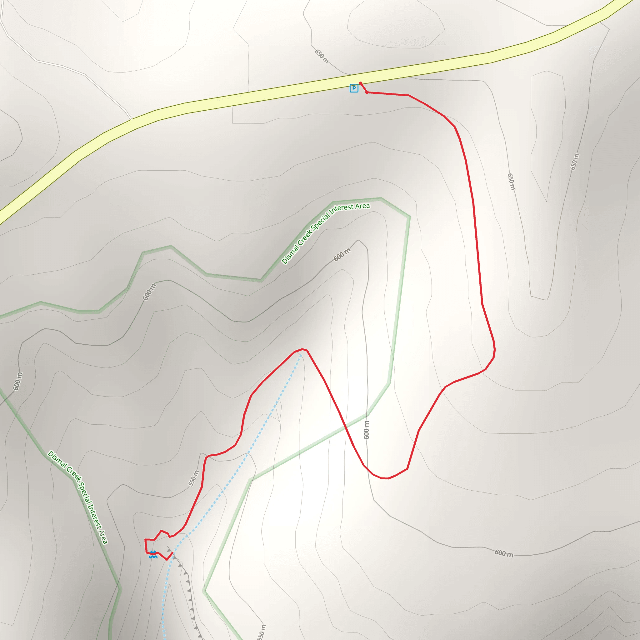 Glory Hole mobile static map