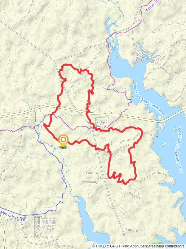Kelly's Pond Campground - Multi-use Trails Loop