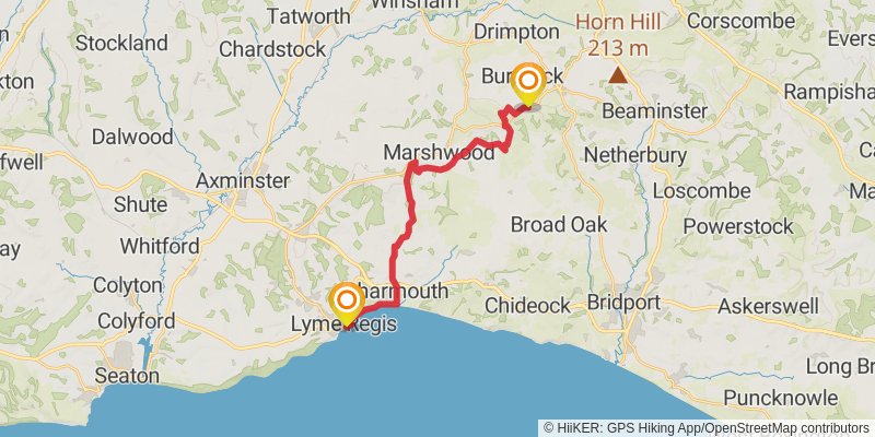 Celtic Way stage 42 Map