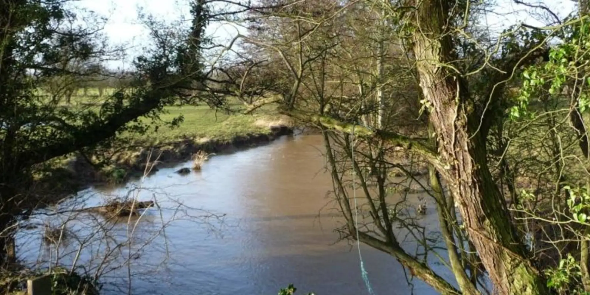 An image depicting the trail Alrewas - River Swarbourne - Yoxall and River Trent and its surrounding area.