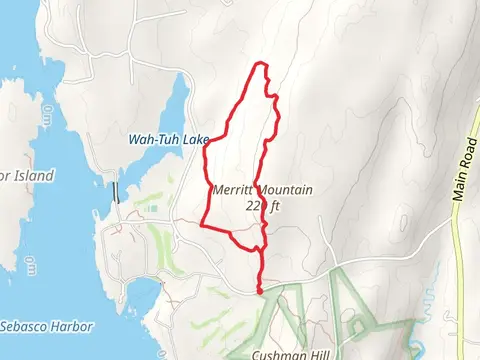 Merritt Mountain Loop via Light Blue Trail