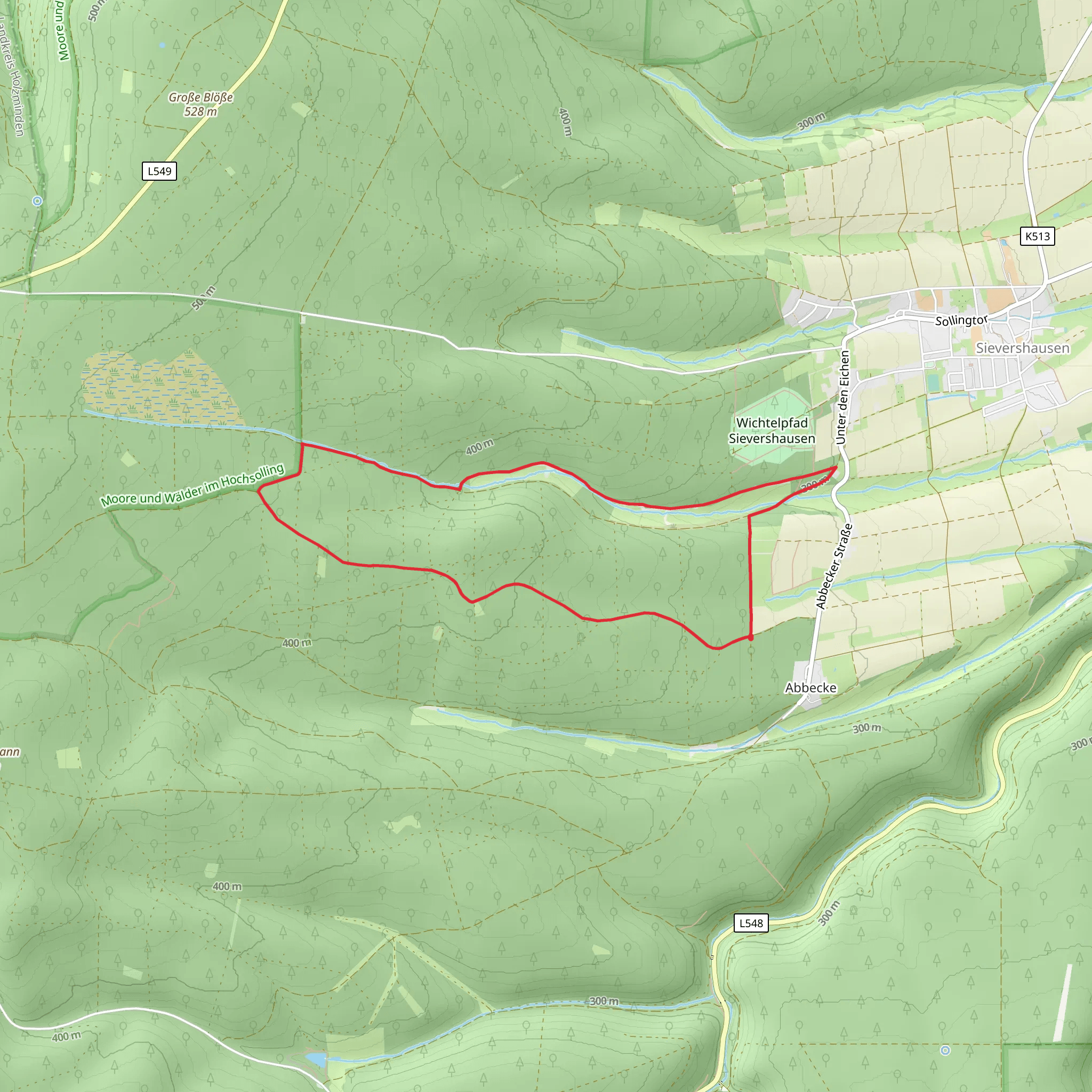 Abbecke Loop mobile static map