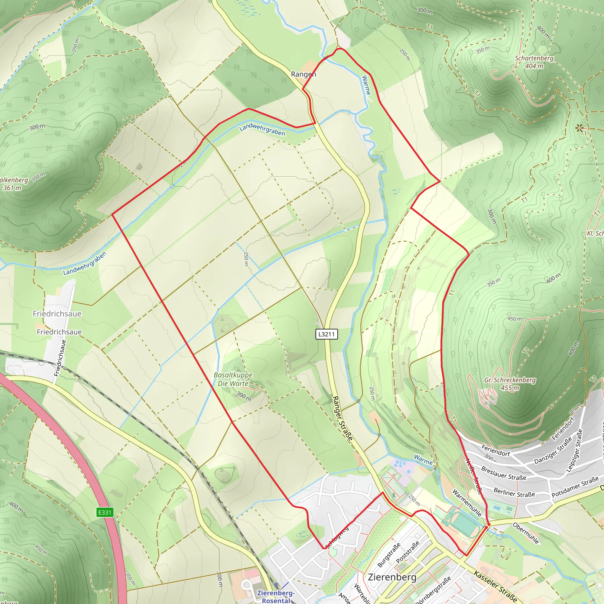 Zierenberg Z1 mobile static map