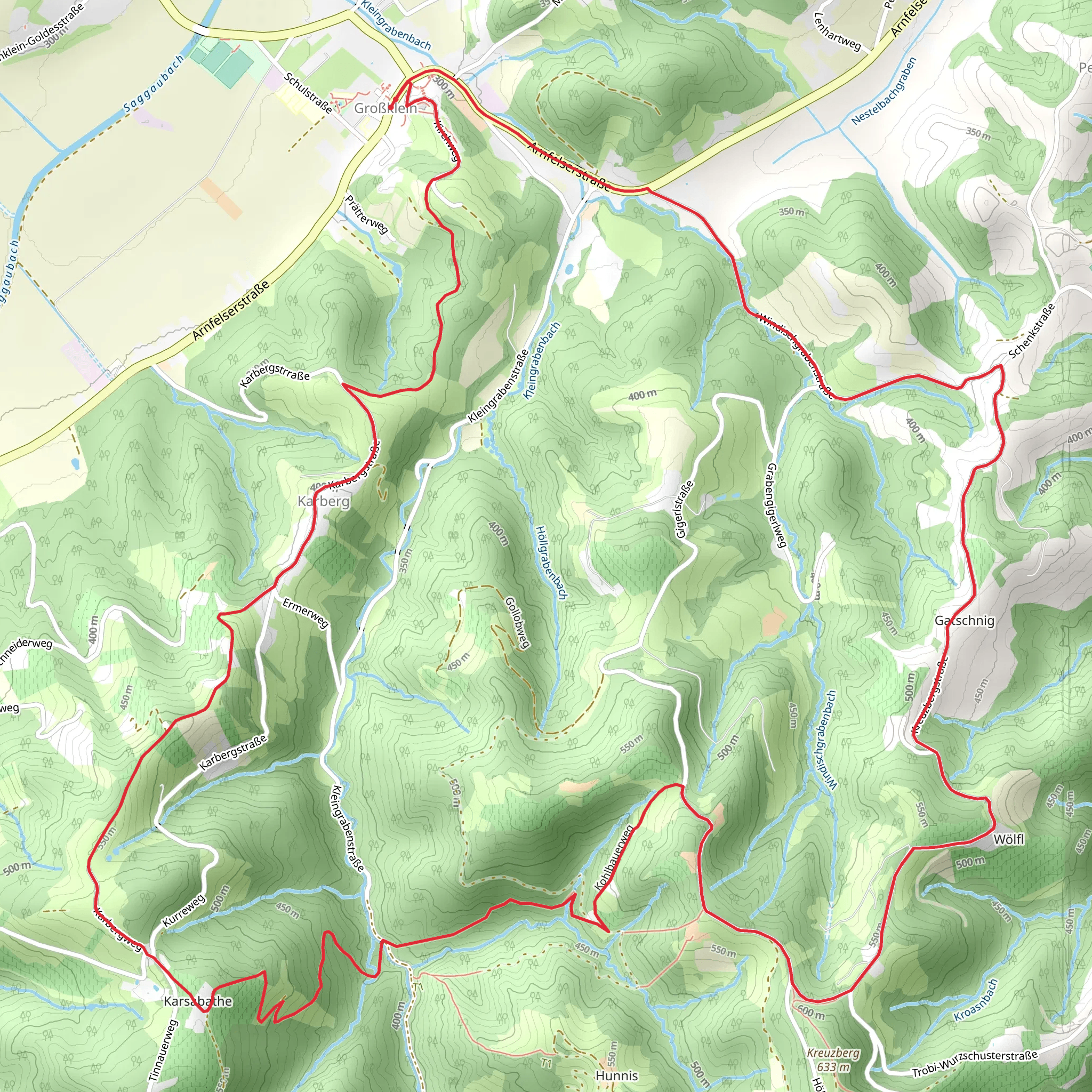 Großkleiner Harmonieweg - 14 mobile static map