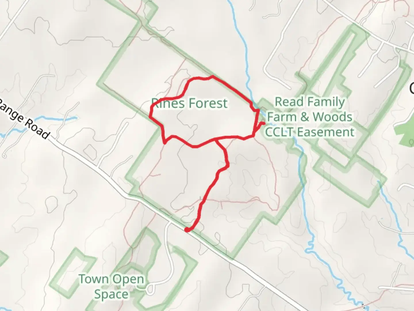 An image depicting the trail Cross Cumberland Trail Loop and its surrounding area.