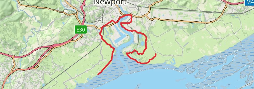 Wales Coast Path stage 72 Map