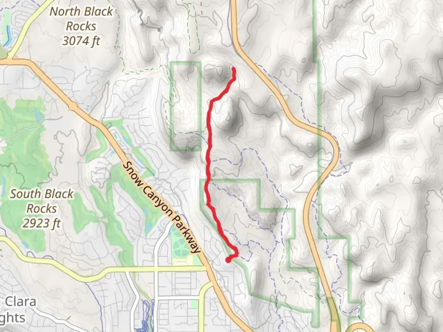 An image depicting the trail Gila Trail and its surrounding area.