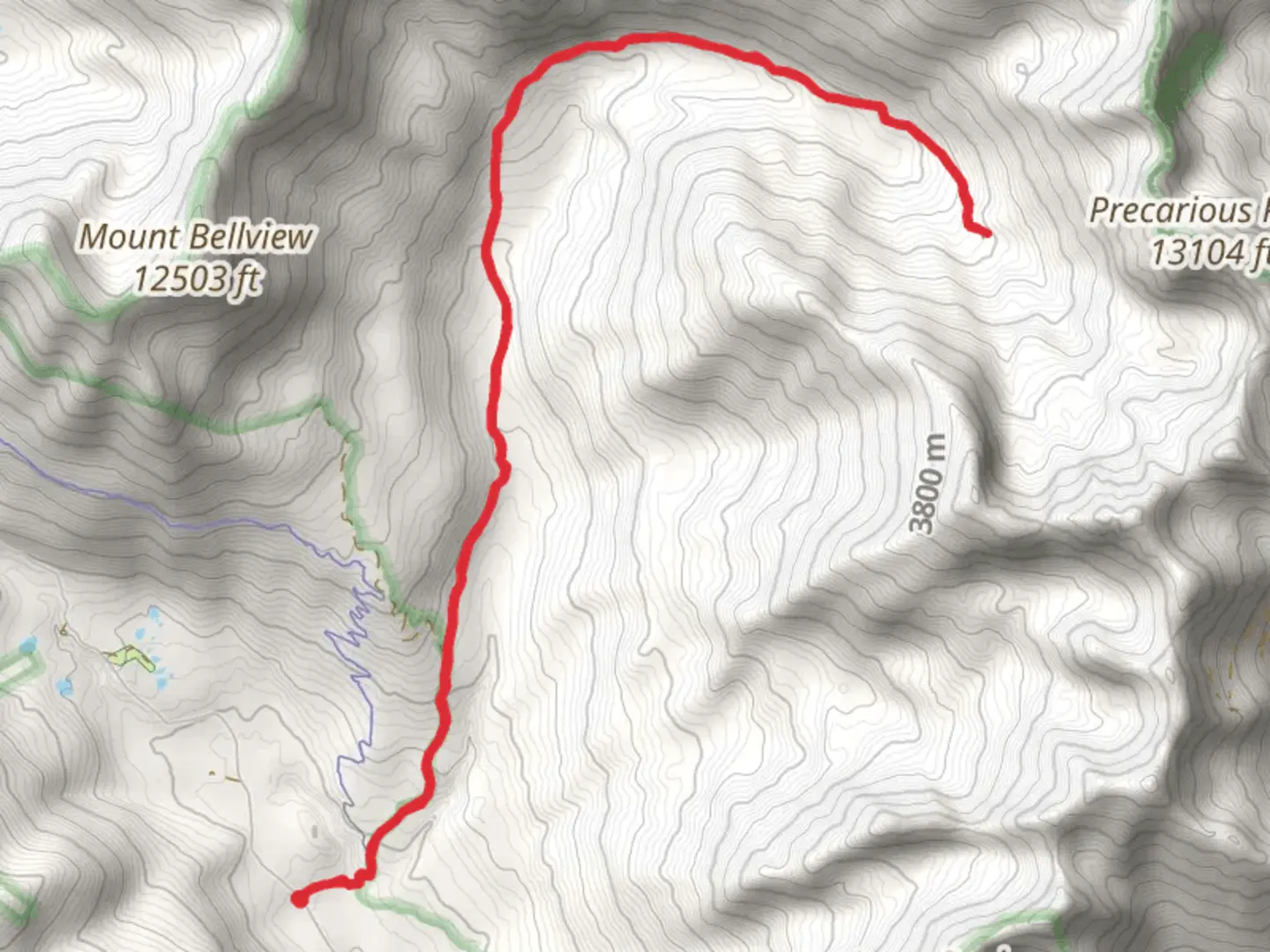 An image depicting the trail Rustler Gulch and its surrounding area.