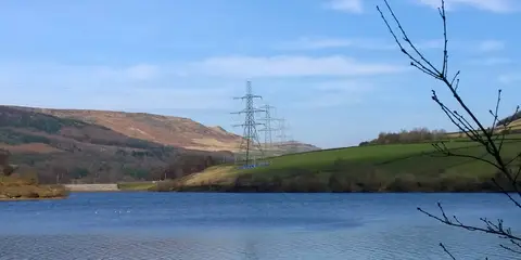 An image depicting the trail High Peak 60 miles Trail and its surrounding area.