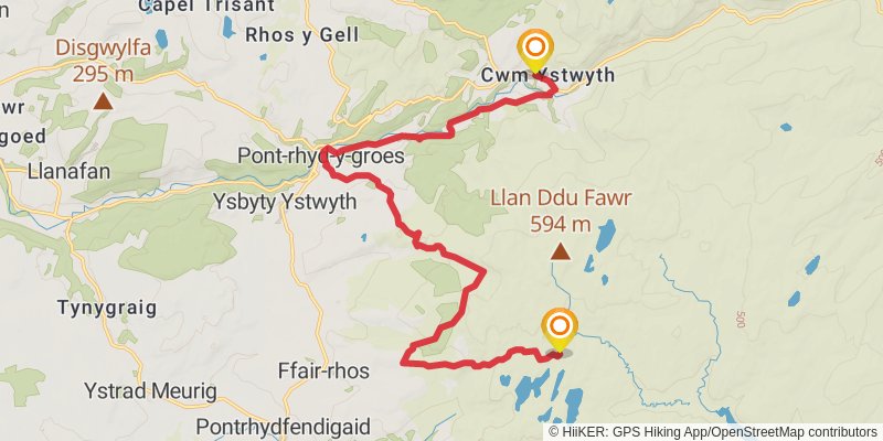 Hope House Way stage 13 Map