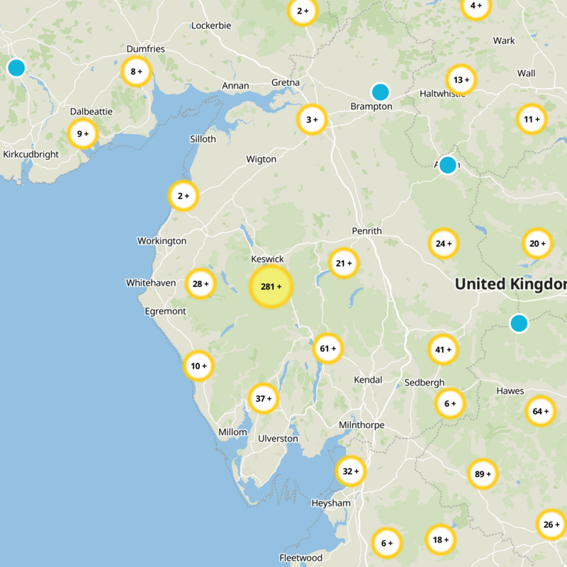 Legburthwaite Static Map