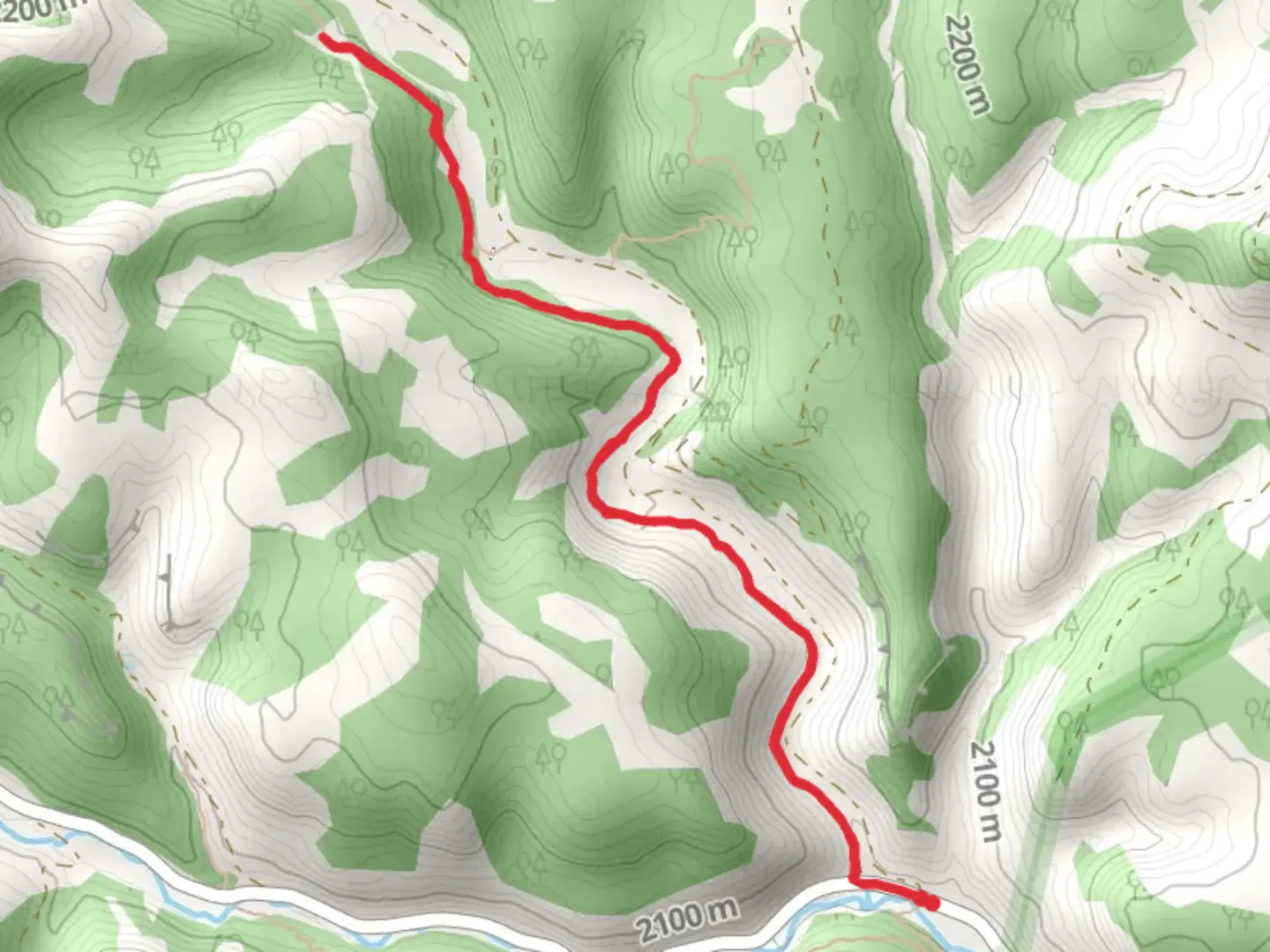 An image depicting the trail Anasazi - T-Rex Track Trail and its surrounding area.