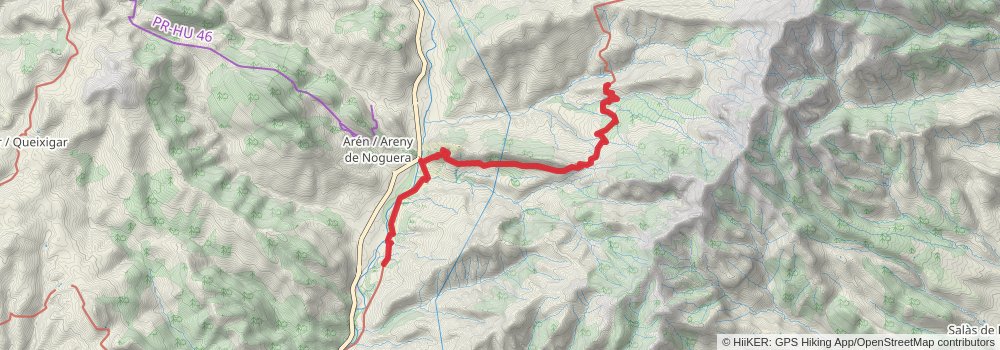 GR 3 Central Path of Catalonia stage 7 Map