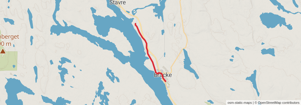 St Olavsleden stage 8 Map
