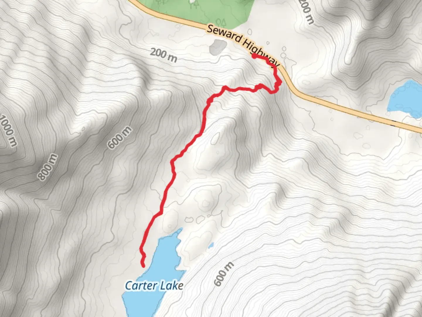An image depicting the trail Carter Lake Trail and its surrounding area.