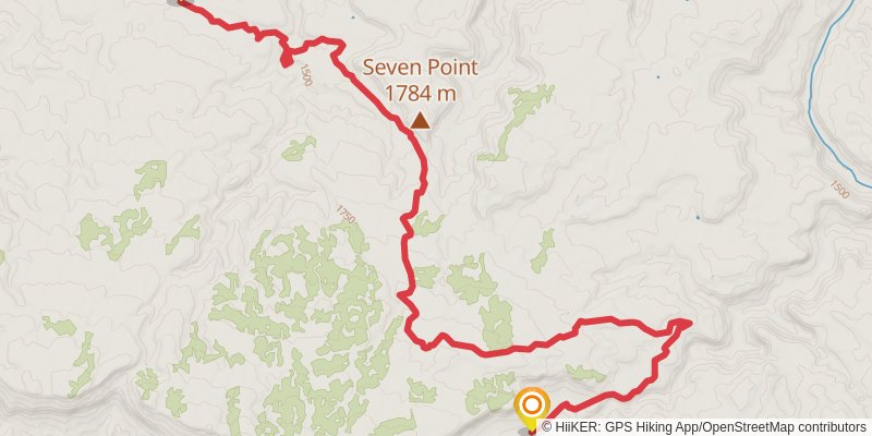 American Discovery Trail - Utah stage 5 Map