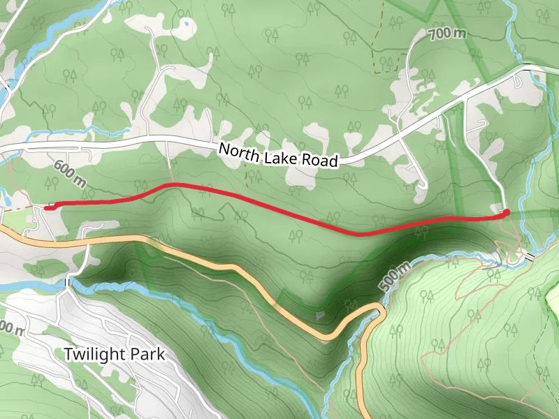 Kaaterskill Rail Trail from Laurel House Road