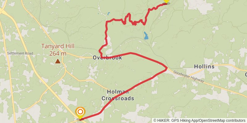 Pinhoti Trail stage 2 Map